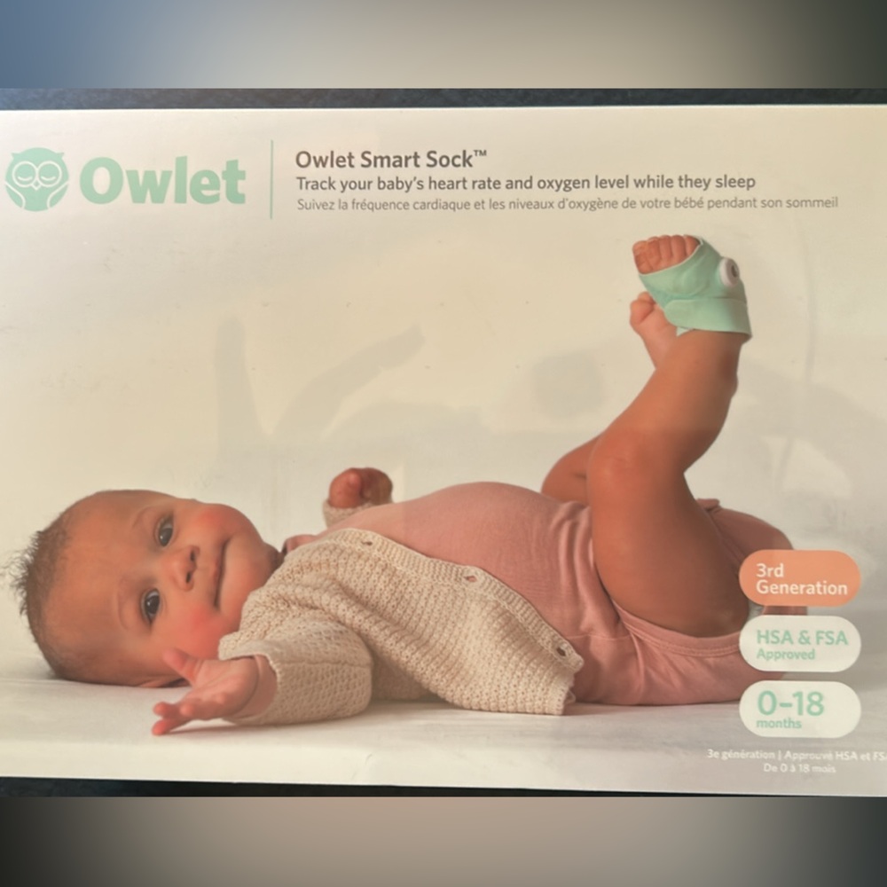 Owlet Smart Sock Baby Monitor
